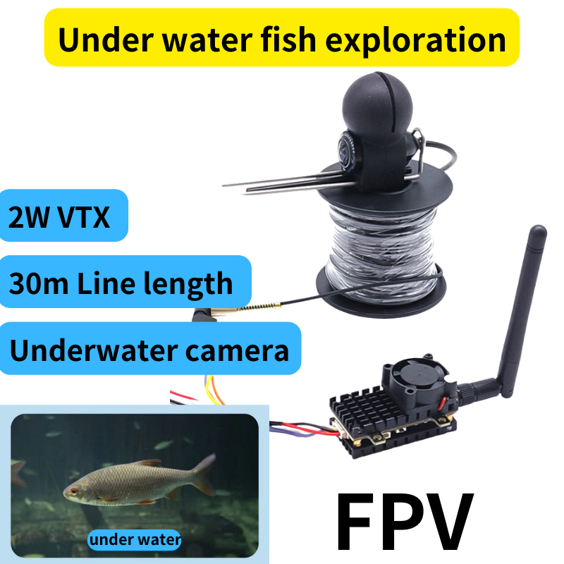 Underwater Camera - 2w transmissão de imagem sem fio