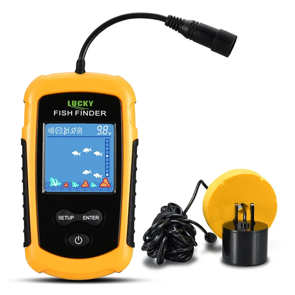 Fish Finder Gps - Lucky lcd tela colorida portátil com