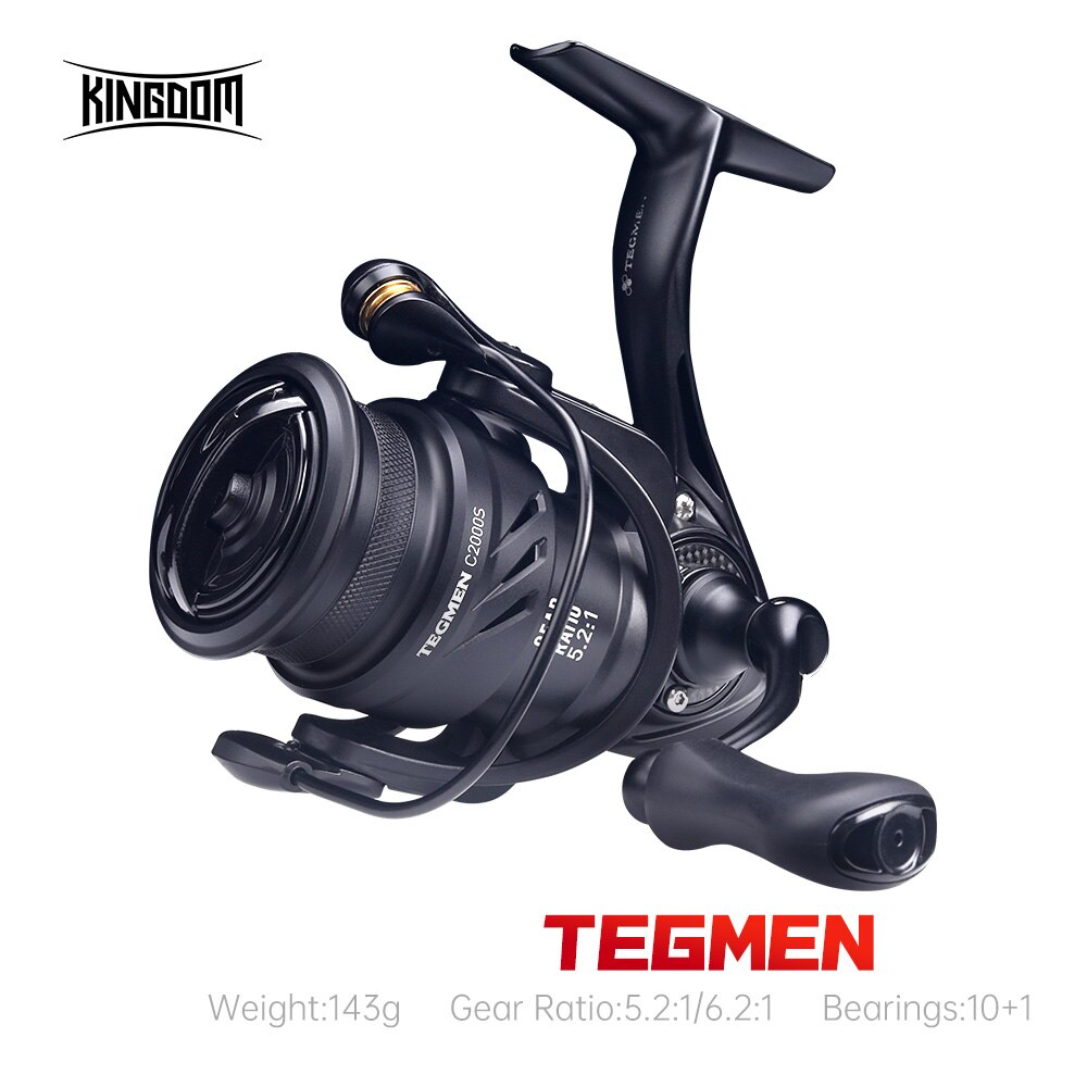 Kingdom Tegmen Spinning Fishin - Abu Garcia Reel Max avaliação e preço