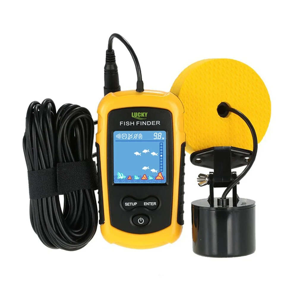 Lucky lcd tela colorida portát - Fish Finder Gps avaliação e preço